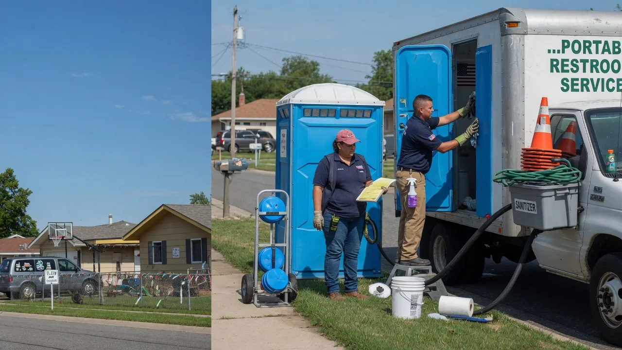 Portable Toilet Rental in Denton, MD near me